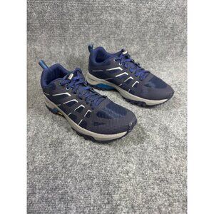 Wantdo Womens 9 shoes blue and black Vibram Waterproof Hiking & Trekking Shoes